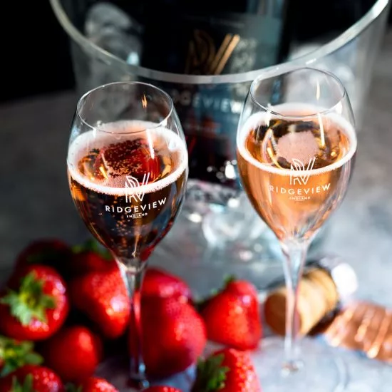 Ridgeview Wine Estate Rose English sparkling wine