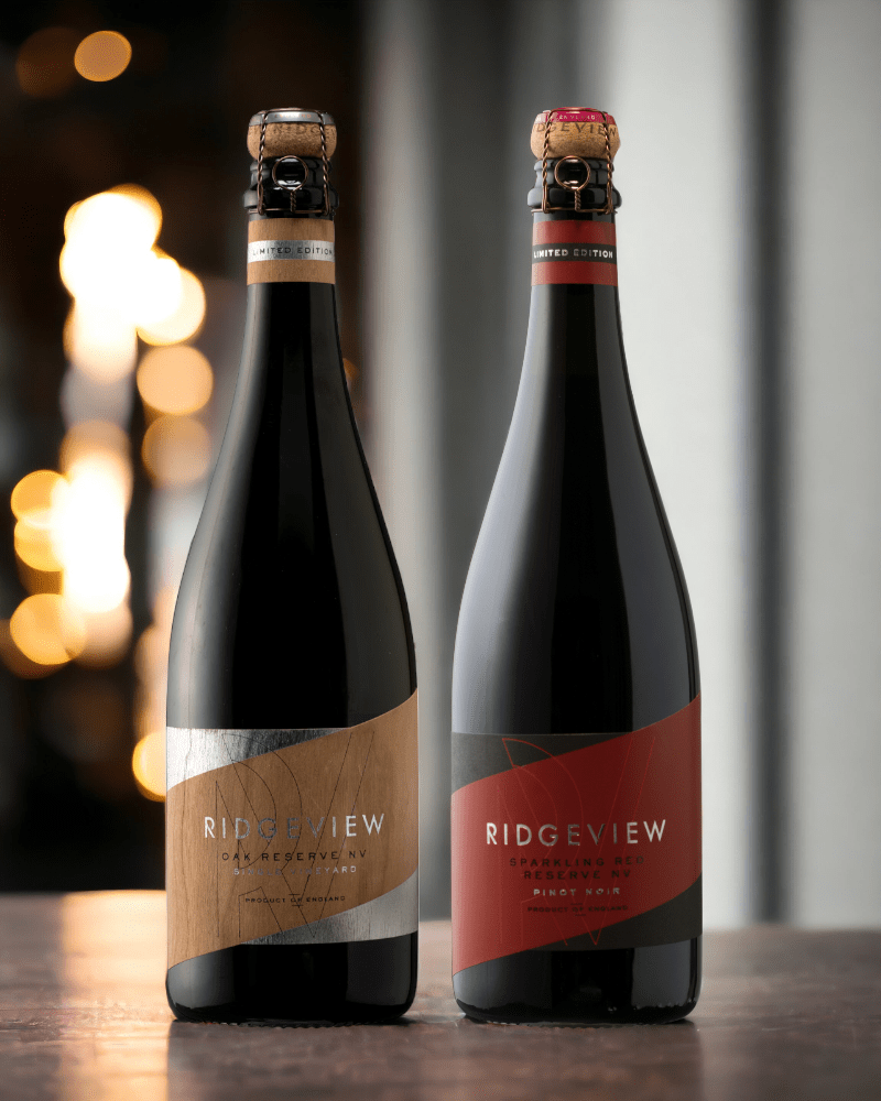 Ridgeview Wine Estate English sparkling wine Red release Oak